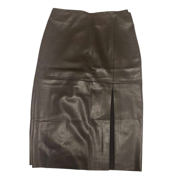 Dynamite Faux Leather Sexy  Pencil Skirt - Picture 4 of 7